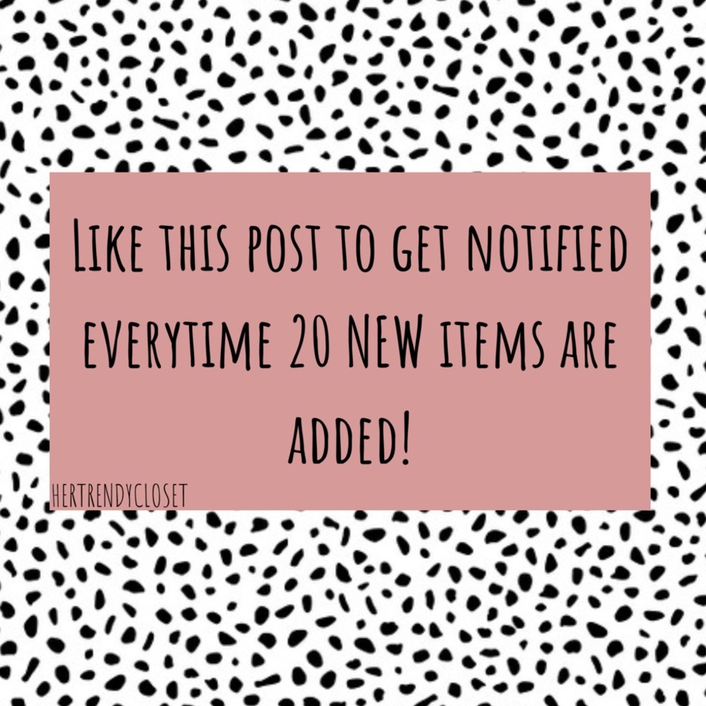 LIKE this Post to get notified!